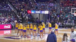 Tiger🐅Girls Championship Routine lsu placesletsgeaux6668 [upl. by Tichon]