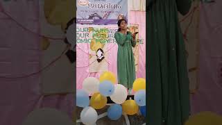 Rajahamsame Live singingNova Anna thomas novaannathomas nursesinging [upl. by Rramahs]