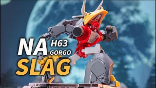 Transformers Newage H63 Gorgo Slag Dinobots digital instructions [upl. by Catt]