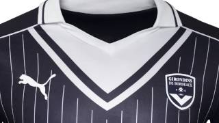 Le nouveau maillot domicile quotEightiesquot de Bordeaux [upl. by Asyl685]