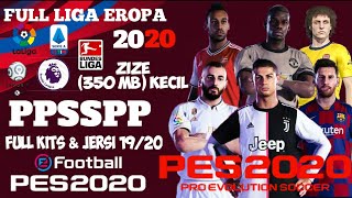 Download Pes 2020 PPSSPP Mod Ps4 Official Konami [upl. by Odlanier]