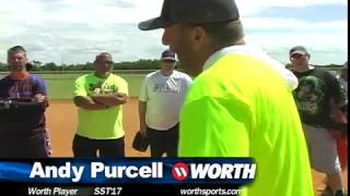 Worth Sports Andy Purcell  Softball Spring Training [upl. by Ligriv]