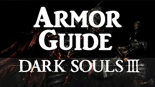 Dark souls 3 Armor Guide Equip Load  Immunity Frames [upl. by Dnaloy]