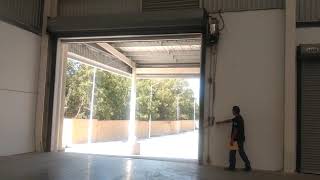 Nice garage door commercial  industrial operator PROHB [upl. by Haisa878]