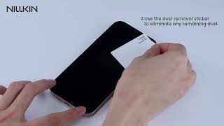 Nillkin iPhone16 glass apply video [upl. by Amedeo]