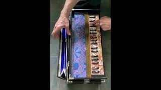 Indian Single Feeder Harmonium with Coloured Keys demonstration [upl. by Sseb]