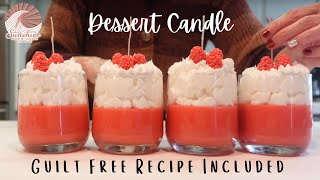 Candle Making Tutorial  Dessert or Candle How To Make A Dessert Candle Free Recipe [upl. by Lazaro99]