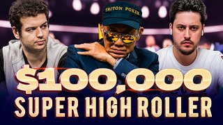 Super Stakes Showdown 100000 High Roller Final Table Highlights [upl. by Eanrahc]