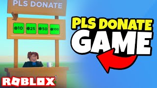 How to Make a PLS DONATE GAME in ROBLOX [upl. by Niwre]