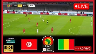 🔴LIVE  Tunisia vs Mali  Africa Cup Of Nations 2024  Live Football Match  Pes 21 Gameplay [upl. by Karita445]