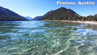 Plansee Austria  Incredible Clear Water  Beautiful Landscape [upl. by Oiluig581]