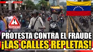 🔴URGENTE PROTESTAS EN VENEZUELA POR EL FRAUDE DE MADURO CRECE LA TENSIÓN EN LAS CALLES BREAK POINT [upl. by Mlohsihc614]