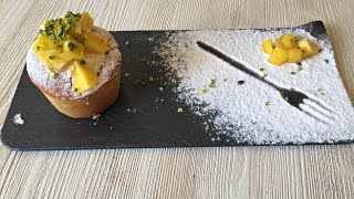 Crema pasticcera vegan con mango e pistacchi [upl. by Suivatram]