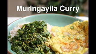 No Music How to make drumstick leaves curry [upl. by Dickson184]