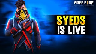 ROAD TO 17K SUBSCRIBERS  FREE FIRE LIVE RANK PUSH WITH SUBSCRIBERS  SYEDS GAMING [upl. by Krysta439]