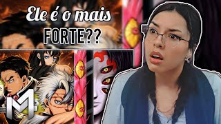 FICOU INSANO Hashiras vs Kokushibo Kimetsu no yaiba  Castelo Infinito  M4rkim  REACT [upl. by Yoong]