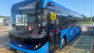 Thrash First Basildon ADL Enviro 200 MMC 67194 SN66WKR on service X10 [upl. by Reisinger]