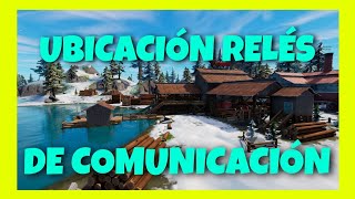 DESPLIEGA RELÉS DE COMUNICACIÓN ACUÁTICOS CERCA DE ASERRADERO ABANDONADO Fortnite [upl. by Nehtanoj]