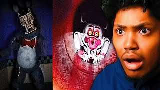 MOST DISTURBING FNAF VHS TAPES Reaction [upl. by Pan876]