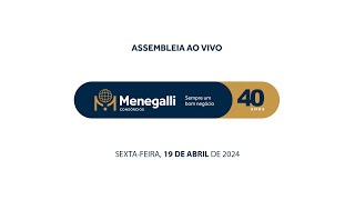 Assembleia Menegalli Consórcios [upl. by Bonner]