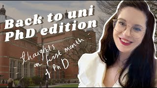 Back on Campus After Nearly a Decade  PhD Diary vlog [upl. by Gaylord]