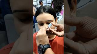 New nose piercing with gun shortnosepiercingpiercing shorts trending youtube [upl. by Assadah]