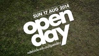 Open Day 2014 Promotional Video  The University of Adelaide [upl. by Aihsenat183]