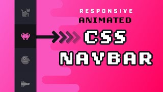 Animated Responsive Navbar with CSS  Plus Other Useful Tricks [upl. by Namruht]