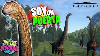 SOY un DINOSAURIO PUERTASAURUS El MÁS GRANDE The Isle ► Server The Isle Hispano [upl. by Ramsa85]