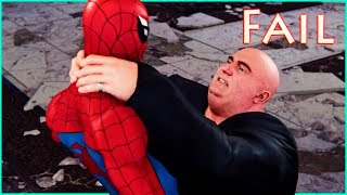 Wilson Fisk Kills Spiderman Scene  SpiderMan Game PS4 [upl. by Rosenkranz920]