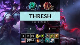 Thresh Support vs Zyra  NA Master Patch 1414 [upl. by Aihsela]