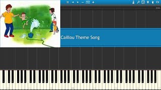 Caillou Theme Song [upl. by Ailecra436]