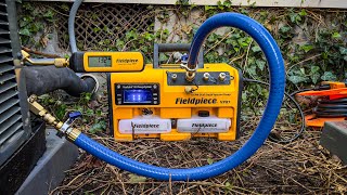 Why I Choose A ONE Hose VACUUM Setup  HVAC Installations [upl. by Nhojleahcim]