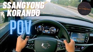 2023 SsangYong Korando 15 TGdi 15 163 HP  POV Test Drive [upl. by Zoilla780]