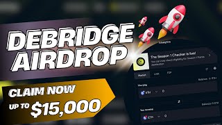 Crypto Airdrop  How To Claim Debridge Airdrop Today  Full Guide  Airdrop Crypto [upl. by Llireva469]