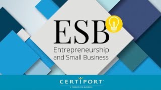 Entrepreneurship and Small Business ESB Certification Video [upl. by Nakre]