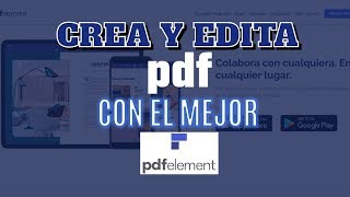 Crea edita convierte y firma documentos PDF fácil con el mejor PDFElement Review [upl. by Kahn]