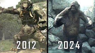 Cyclops Attack  Dragons Dogma II VS Dragons Dogma Scene Comparison [upl. by Sonstrom374]