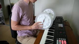 quotClocksquot played with clocks Coldplay cover [upl. by Henrietta]