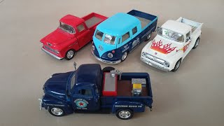 Review Diecast Classic Pickup  Kinsmart [upl. by Elnore]