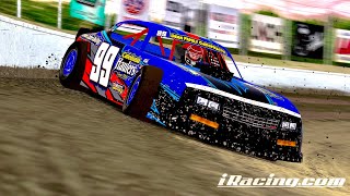 iRacing Dirt Street Stocks at Limaland [upl. by Inait]