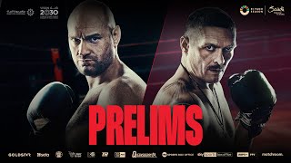 Tyson Fury Vs Oleksandr Usyk  Live Preliminary Undercard Fights [upl. by Aihsele]