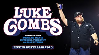 Luke Combs Live in Australia 2025 [upl. by Diskin427]