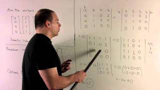 Example of Linear Independence Using Determinant [upl. by Krantz]