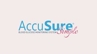 Accusure simple Glucometer Demo [upl. by Amari]