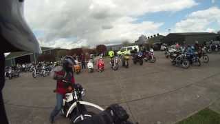 2013 east kirkby classic bike run 10 on my yamaha TT500 [upl. by Adnilema]