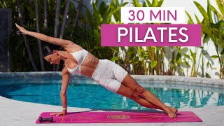 30 MIN FULL BODY WORKOUT  Power Pilates With Weights Intermediate [upl. by Stamata964]