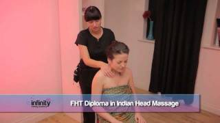 Indian Head Massage how to [upl. by Llenrap]