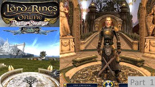 LOTRO quotFree to Playquot Champion  Part 01  High Elf Starter Area [upl. by Zere314]