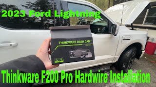 Ultimate Guide Thinkware F200 Pro Hardwire Installation [upl. by Anaidni]